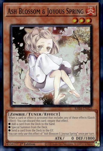 Ash Blossom & Joyous Spring (Alternate Art) – RA04-EN025 – Super Rare – 1. Auflage von Yu-Gi-Oh!