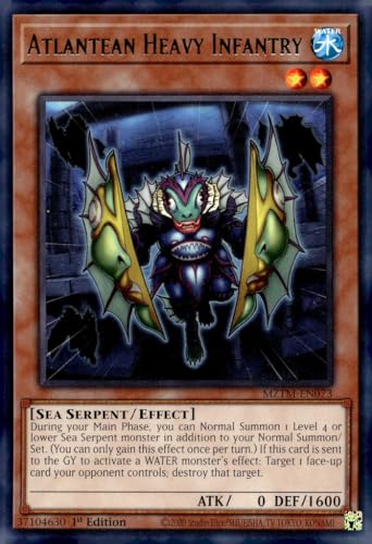Atlantean Heavy Infantry - MZTM-EN073 - Rare - 1. Auflage von YU-GI-OH!