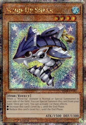 Aufziehhai (Quarter Century Secret Rare) – RA04-EN180 – Quarter Century Secret Rare – 1. Auflage von Yu-Gi-Oh!