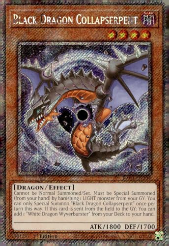 Black Dragon Collapserpent (Platinum Secret Rare) – RA04-EN204 – Platinum Secret Rare – 1. Auflage von Yu-Gi-Oh!