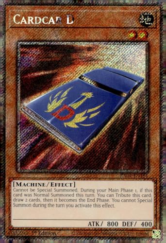 Cardcar D (Platinum Secret Rare) – RA04-EN181 – Platinum Secret Rare – 1. Auflage von Yu-Gi-Oh!