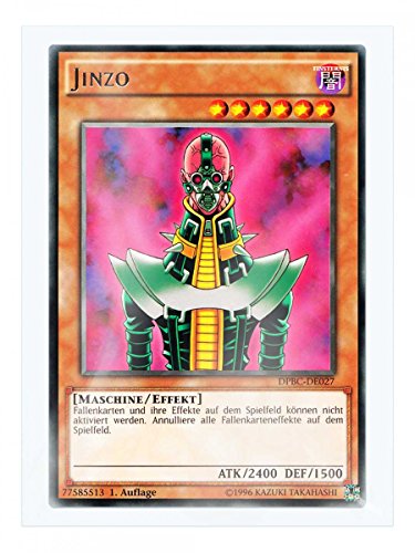 DPBC-DE027 Jinzo 1. Auflage im Set mit original Gwindi Kartenschutzhülle von Yu Gi Oh