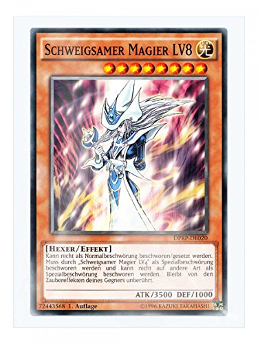 DPRP-DE020 Schweigsamer Magier LV8 1. Auflage im Set mit original Gwindi Kartenschutzhülle DPRP-DE020 Schweigsamer Magier LV8 1. Auflage im Set mit original Gwindi Kartenschutzhülle von Yu-Gi-Oh!