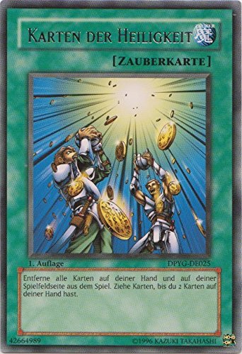 DPYG-DE025 Karte der Heiligkeit 1. Auflage von Yu-Gi-Oh!