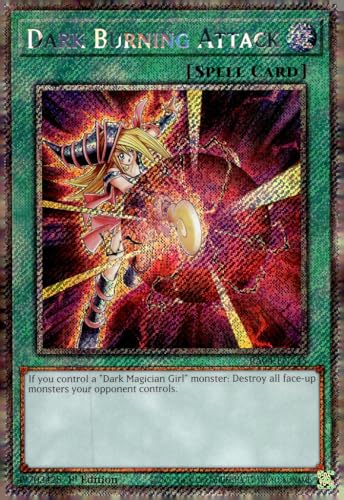 Dark Burning Attack (Platinum Secret Rare) – RA04-EN245 – Platinum Secret Rare – 1. Auflage von Yu-Gi-Oh!