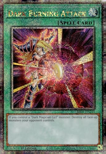 Dark Burning Attack (Quarter Century Secret Rare) – RA04-EN245 – Quarter Century Secret Rare – 1. Auflage von Yu-Gi-Oh!