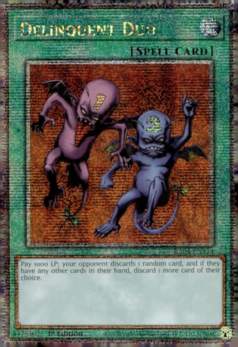 Delinquent Duo (Quarter Century Secret Rare) – RA04-EN114 – Quarter Century Secret Rare – 1. Auflage von Yu-Gi-Oh!