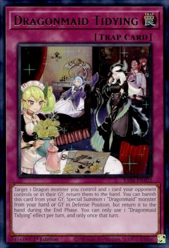 Dragonmaid Tidying (UR) - RA04-EN102 - Ultra Rare - 1. Auflage von Yu-Gi-Oh!