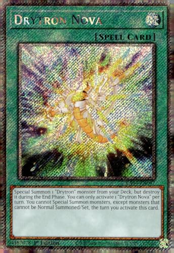 Drytron Nova (Platinum Secret Rare) – RA04-EN097 – Platinum Secret Rare – 1. Auflage von Yu-Gi-Oh!