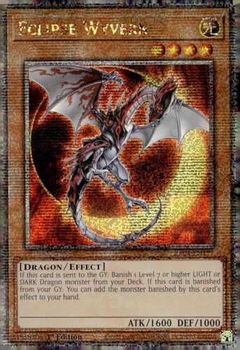 Eclipse Wyvern (Quarter Century Secret Rare) – RA04-EN177 – Quarter Century Secret Rare – 1. Auflage von Yu-Gi-Oh!