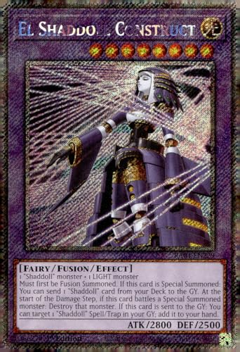 El Shaddoll Construct (Platinum Secret Rare) (Alternate Art) – RA04-EN229 – Platinum Secret Rare – 1. Auflage von Yu-Gi-Oh!