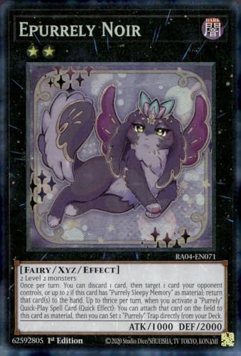 Epurrely Noir (CR) - RA04-EN071 - Collector's Rare - 1st Edition von Yu-Gi-Oh!