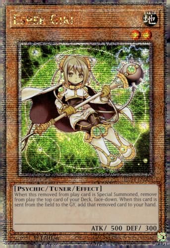 Esper Girl (Quarter Century Secret Rare) – RA04-EN006 – Quarter Century Secret Rare – 1. Auflage von Yu-Gi-Oh!
