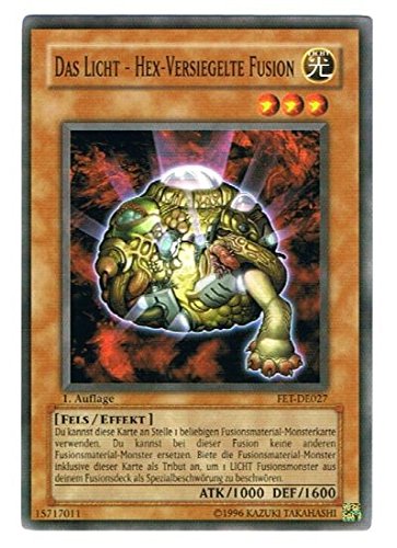 FET-DE027 Das Licht–Hex-Versiegelte Fusion 1. Auflage von Yu-Gi-Oh!