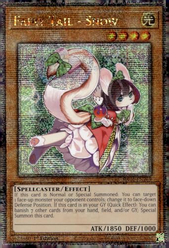 Fairy Tail – Schnee (Quarter Century Secret Rare) – RA04-EN269 – Quarter Century Secret Rare – 1. Auflage von Yu-Gi-Oh!
