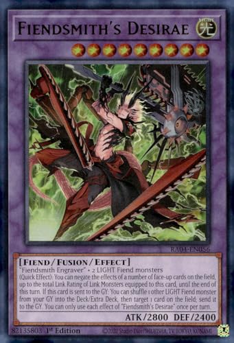 Fiendsmith's Desirae (UR) - RA04-EN056 - Ultra Rare - 1. Auflage von Yu-Gi-Oh!