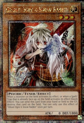 Ghost Oger & Snow Rabbit (Quarter Century Secret Rare) – RA04-EN015 – Quarter Century Secret Rare – 1. Auflage von Yu-Gi-Oh!