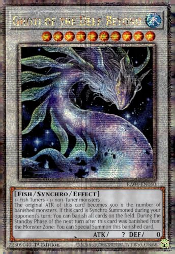 Ghoti of The Deep Beyond (Quarter Century Secret Rare) – RA04-EN060 – Quarter Century Secret Rare – 1. Auflage von Yu-Gi-Oh!