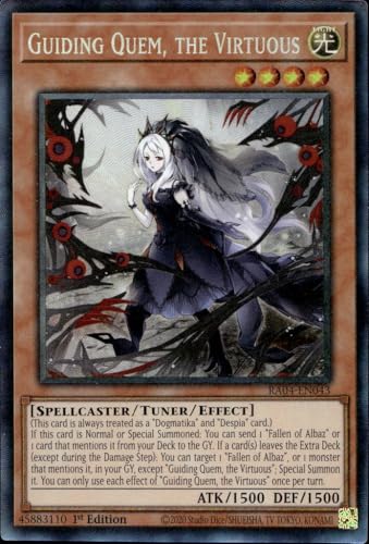 Guiding Quem, The Virtuous (CR) - RA04-EN043 - Collector's Rare - 1st Edition von YU-GI-OH!