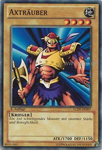 LCJW-DE007 Axträuber 1. Auflage von Yu-Gi-Oh!