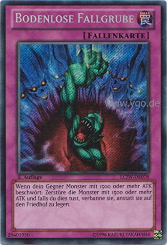 LCJW-DE078 Bodenlose Fallgrube 1. Auflage von Yu-Gi-Oh!