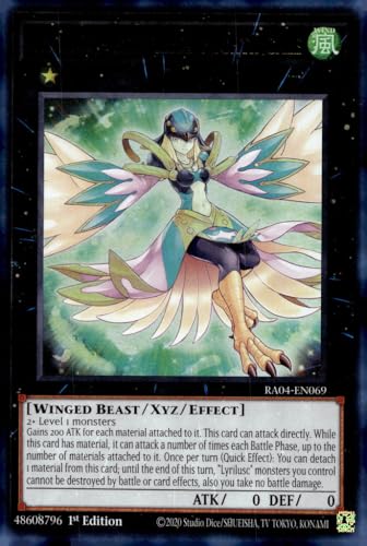 Lyrilusc - Assembled Nightingale (UR) - RA04-EN069 - Ultra Rare - 1. Auflage von Yu-Gi-Oh!