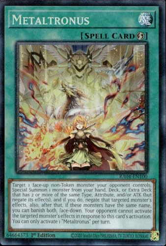 Metaltronus (CR) - RA04-EN100 - Collector's Rare - 1st Edition von Yu-Gi-Oh!