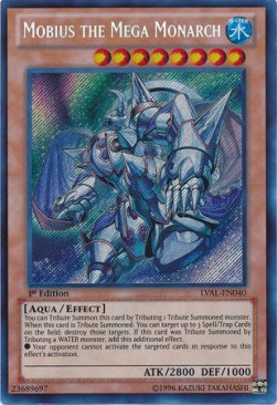 Möbius der Megamonarch - LVAL-DE040 - Secret Rare von Yu Gi Oh