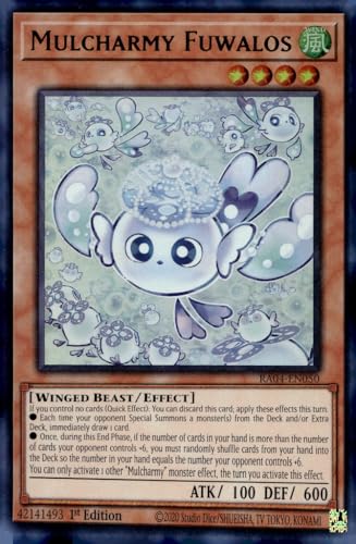 Mulcharmy Fuwalos (UR) - RA04-EN050 - Ultra Rare - 1. Auflage von Yu-Gi-Oh!