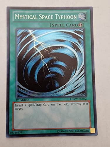 Mystical Space Typhoon - LCYW-EN062 - Legendary Collection 3: Yugi's World - Secret Rare - 1st Edition Mystical Space Typhoon - LCYW-EN062 - Legendary Collection 3: Yugi's World - Secret Rare - 1st Edition von YU-GI-OH!