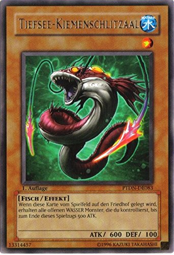 PTDN-DE083 Tiefsee-Kiemenschlitzaal 1. Auflage von Yu-Gi-Oh!