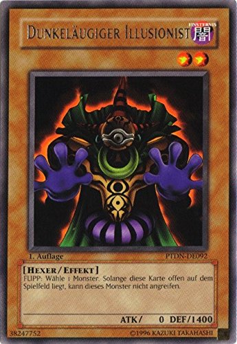 PTDN-DE092 Dunkeläugiger Illusionist 1. Auflage PTDN-DE092 Dunkeläugiger Illusionist 1. Auflage von Yu-Gi-Oh!