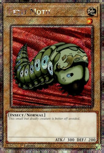 Pe Moth (Platinum Secret Rare) – RA04-EN111 – Platinum Secret Rare – 1. Auflage von Yu-Gi-Oh!