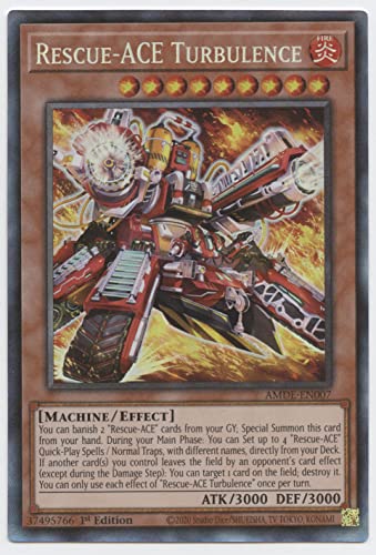 Rescue-ACE Turbulence - AMDE-EN007 - Collector's Rare - 1st Edition Rescue-ACE Turbulence - AMDE-EN007 - Collector's Rare - 1st Edition von Yu-Gi-Oh!