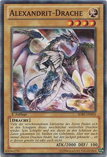 SDBE-DE003 Alexandrit-Drache 1.Auflage von Yu-Gi-Oh!