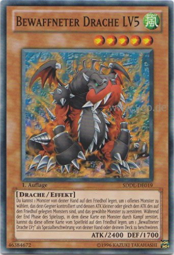 SDDL-DE019 Bewaffneter Drache LV5 von Yu-Gi-Oh!