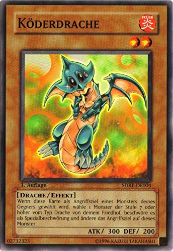 SDRL-DE004 Köderdrache 1. Auflage von Yu-Gi-Oh!