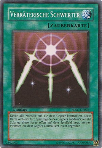 SDSC-DE026 Verräterische Schwerter 1. Auflage SDSC-DE026 Verräterische Schwerter 1. Auflage von Yu-Gi-Oh!