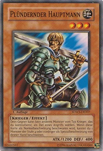 SDWS-DE007 Plündernder Hauptmann 1. Auflage von Yu-Gi-Oh!