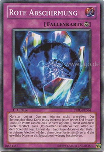 STBL-DE064 Rote Abschirmung STBL-DE064 Rote Abschirmung von Yu-Gi-Oh!
