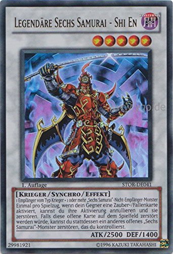 STOR-DE041 Legendäre Sechs Samurai - Shi En von Yu-Gi-Oh!