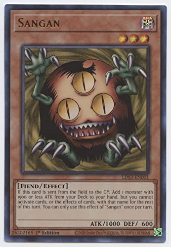 Sangan – LDS3-EN001 – Ultra Rare – 1. Ausgabe von Yu-Gi-Oh!