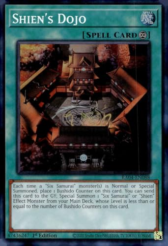 Shien's Dojo RA04-EN088 Super Rare 1. Auflage Shien's Dojo RA04-EN088 Super Rare 1. Auflage von Yu-Gi-Oh!