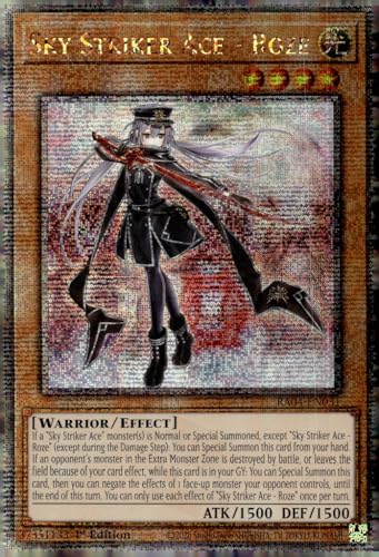 Sky Striker Ace – Roze (Quarter Century Secret Rare) – RA04-EN031 – Quarter Century Secret Rare – 1. Auflage von Yu-Gi-Oh!