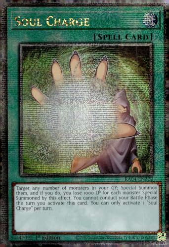 Soul Charge (Quarter Century Secret Rare) – RA04-EN222 – Quarter Century Secret Rare – 1. Auflage von YU-GI-OH!