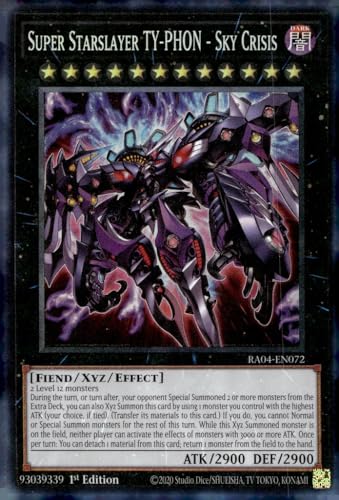 Super Starslayer TY-PHON - Sky Crisis (CR) - RA04-EN072 - Collector's Rare - 1st Edition von Yu-Gi-Oh!