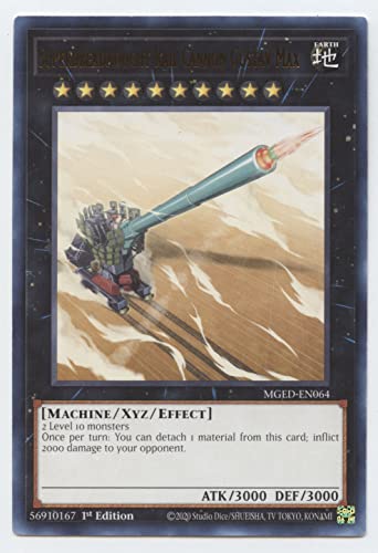 Superdreadnought Schienenkanone Gustav Max – MGED-EN064 – selten – 1. Auflage Superdreadnought Schienenkanone Gustav Max – MGED-EN064 – selten – 1. Auflage von Yu-Gi-Oh!