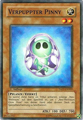TAEV-DE009 Verpuppter Pinny 1. Auflage TAEV-DE009 Verpuppter Pinny 1. Auflage von Yu-Gi-Oh!