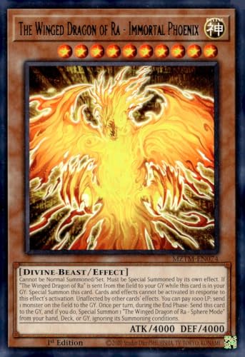 The Winged Dragon of Ra - Immortal Phoenix - MZTM-EN074 - Rare - 1st Edition von YU-GI-OH!