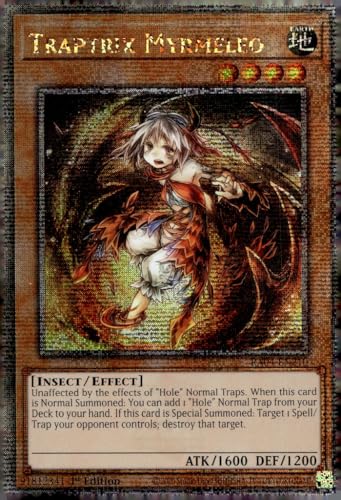 Traptrix Myrmeleo (Quarter Century Secret Rare) – RA04-EN210 – Quarter Century Secret Rare – 1. Auflage von Yu-Gi-Oh!